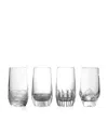 Waterford Set Of 4 Mixology Circon Hiball Glasses