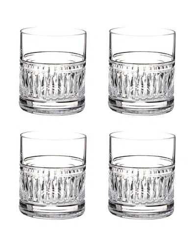 Waterford Set Of 4 Tumblers In Transparent