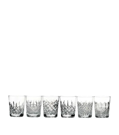 WATERFORD SET OF 6 CONNOISSEUR HERITAGE WHISKEY GLASSES