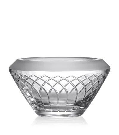 Waterford Small Crystal Lismore Arcus Bowl In Clear