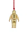 Waterford Spaceman Tree Ornament In Gold