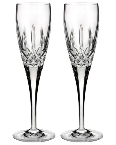 Waterford Tf Dnu  Lismore Nouveau Flute Pair