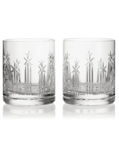 Waterford Us250 Old-fashioned Glasses, Set Of 2 In Transparent