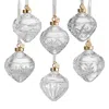 Waterford Winter Wonders Baubles Holly, Set Of 6