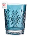 Waterford Winter Wonders Double Old Fashioned Glass In Light Blue