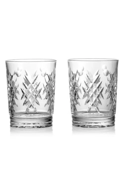 WATERFORD WATERFORD WINTER WONDERS SET OF 2 WHISKEY GLASSES