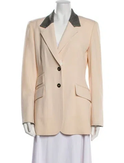 Pre-owned Wathne Blazer In Neutral