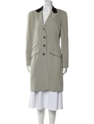 Pre-owned Wathne Coat In Green