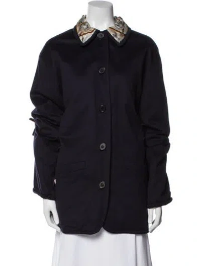 Pre-owned Wathne Silk Jacket In Black