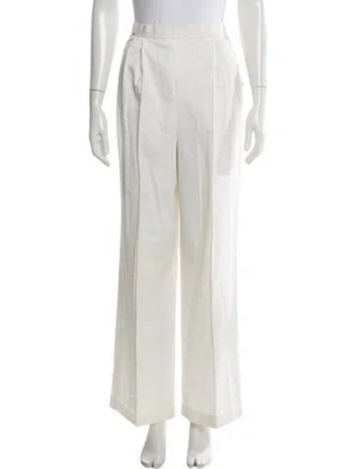 Pre-owned Wathne Wide Leg Pants In Gray