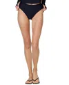 Watskin Belle Bikini Bottom In Black