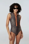 Watskin Carly Bodysuit In Brown