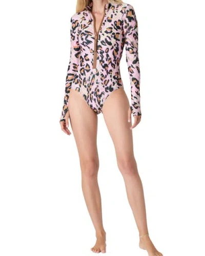 Watskin Ryann Bodysuit In Pink