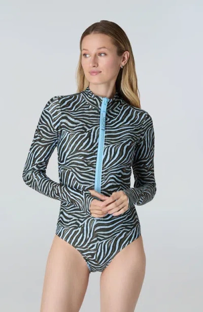 Watskin Ryann Bodysuit In Blue