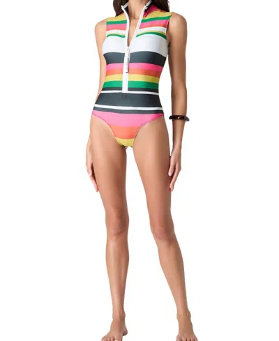 Watskin Women's Carly Bodysuit In Red