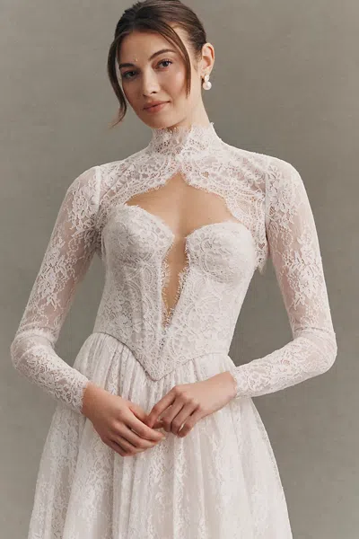 Watters Charlotte Lace Topper In Multi