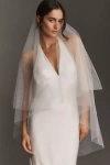 Watters Clean Fingertip Blusher Veil In White