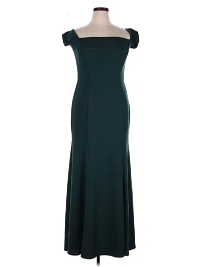 Pre-owned Watters Cocktail Dress In Teal