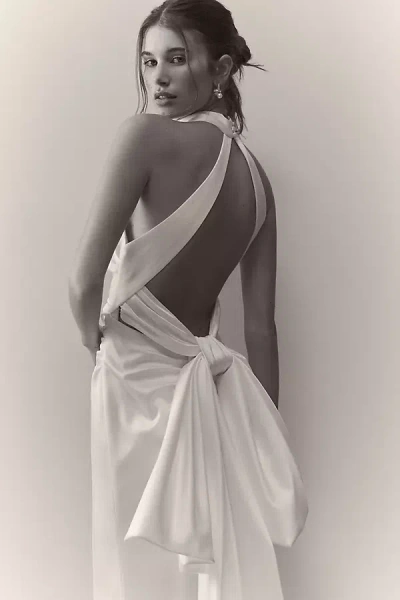 Watters Exclusive:  Avery Gown In White