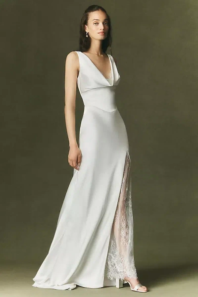 Watters Exclusive:  Luna Gown In White