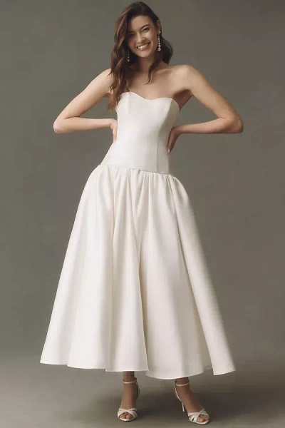 Watters Verandi Dress In White