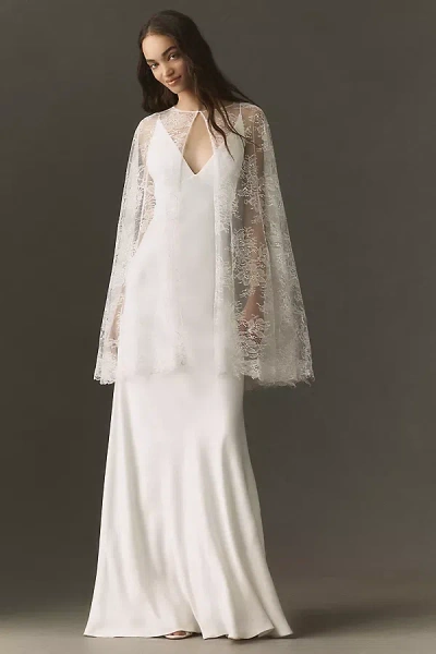 Watters Winnie Cape In Ivory