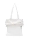 Wauw Capow By Bangbang Big Bow Shoulder Bag In White