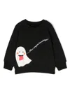 Wauw Capow By Bangbang Booohing Organic-cotton Sweatshirt In Black
