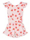 Wauw Capow By Bangbang Columbia Lovely Jersey Playsuit In Pink