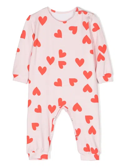 Wauw Capow By Bangbang Babies' Dara Lovely Jersey Romper In Pink