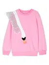 Wauw Capow By Bangbang Dreamy Pink Sweatshirt In Pink