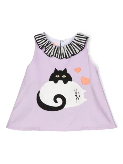 Wauw Capow By Bangbang Babies' Friends Forever Dress In Purple