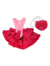 Wauw Capow By Bangbang Frill-embroidered Ruffled Dress (set Of Two)