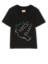 Wauw Capow By Bangbang Graphic-print Short-sleeved T-shirt In Black