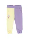 Wauw Capow By Bangbang Hope Block Jersey Track Pants In Yellow