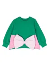 Wauw Capow By Bangbang Isabella Stretch Organic-cotton Sweatshirt In Green