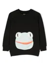 Wauw Capow By Bangbang Johnny Jelly Patch-detail Sweatshirt In Black