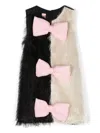 Wauw Capow By Bangbang Lily Yin Yang Fringed Dress In White