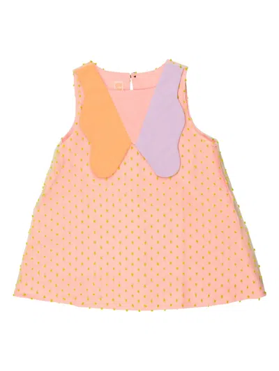 Wauw Capow By Bangbang Kids' Lucy Dress In Orange