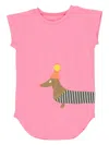 Wauw Capow By Bangbang Nova Puppy Dress In Pink