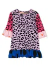 Wauw Capow By Bangbang Sienna Match Jersey T-shirt In Purple