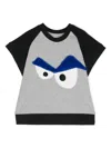 Wauw Capow By Bangbang Thor Colourblock T-shirt In Grey