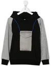 Wauw Capow By Bangbang Wauw Tourist Hoodie In Black