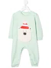 Wauw Capow By Bangbang Winter Mate Romper In Green