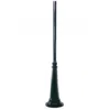 Wave Lighting 10' Black Light Surface Mount 2-piece Snap Together Post