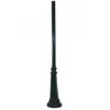 Wave Lighting 8' Black Light Surface Mount 2-piece Snap Together Post