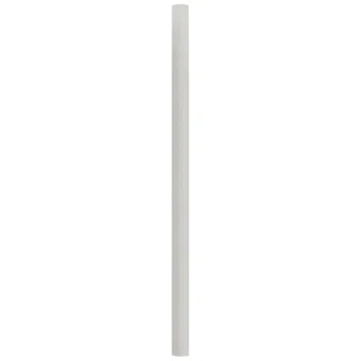 Wave Lighting 8' White Smooth Round Direct Burial Post