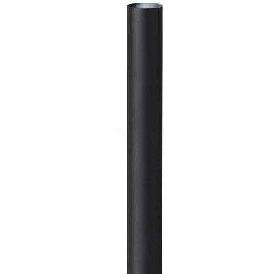 Wave Lighting Black 96" High Metal Outdoor Direct Burial Lamp Post