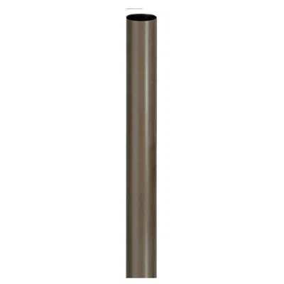Wave Lighting Bronze 96" High Metal Outdoor Direct Burial Lamp Post