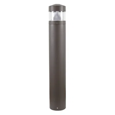 Wave Lighting Bross 39"h Bronze Surface Mount Led Landscape Bollard Light